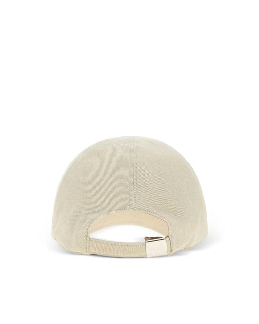 Gucci Natural Neutrals Hats for men