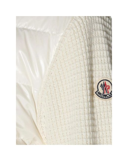 Moncler White Jackets for men