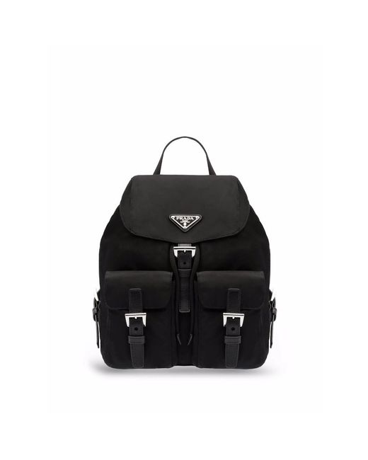 Prada Black Backpacks