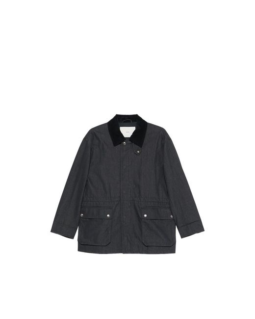 DUNST Blue Flap-Pocket Collar Jacket for men
