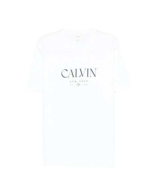 Calvin Klein White T Shirts for men