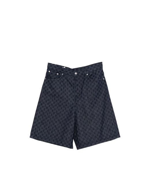 Dries Van Noten Blue Shorts for men