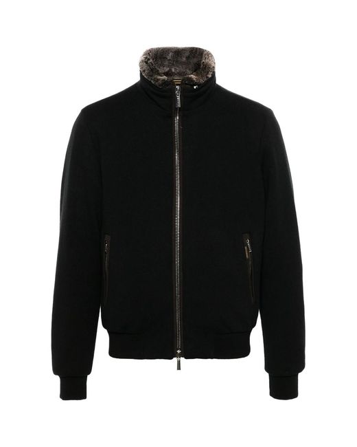 Moorer Black Bellati-Mrw Jacket for men