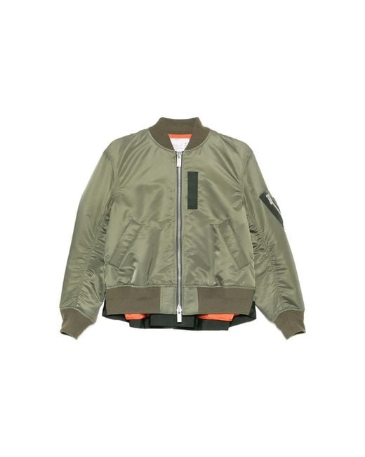Sacai Green Jackets