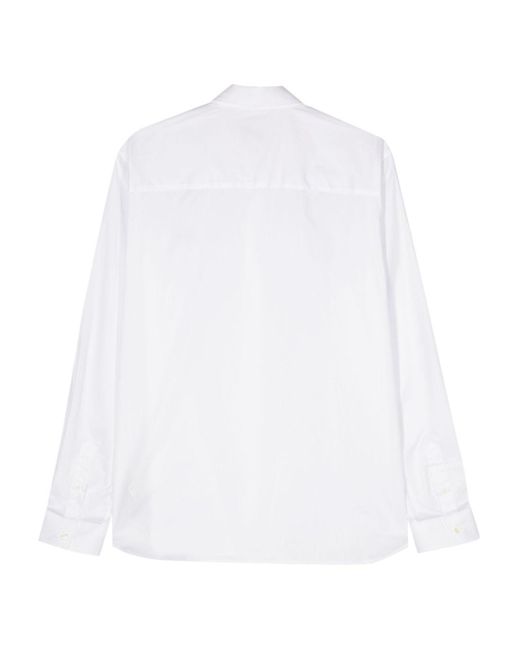 Maison Labiche White Malesherbes Cotton Shirt for men
