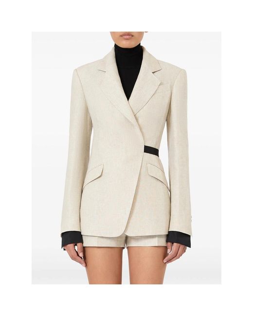 Max Mara Natural Neutrals Jackets