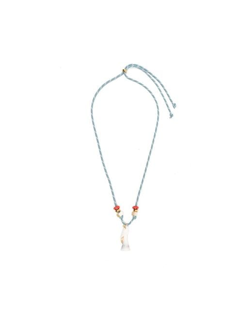 FLOWZE Metallic X Collanine Colorate Shell-Pendant Necklace
