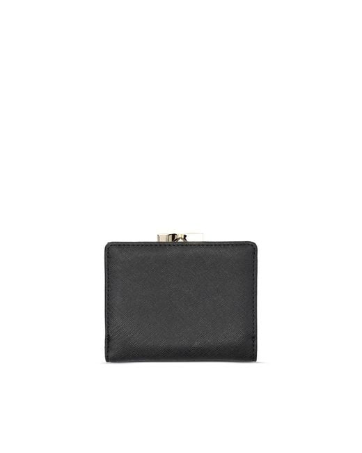 Vivienne Westwood Black Small Frame Wallet