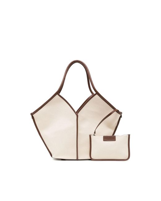 Hereu Natural Calella Canvas Tote Bag