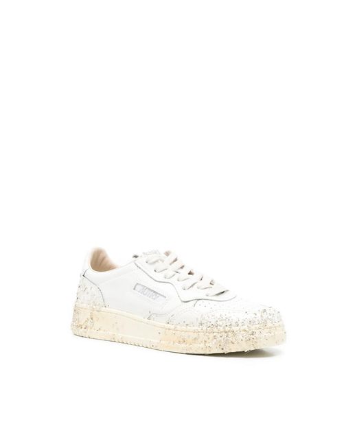 Autry White Sneakers Calf Leather