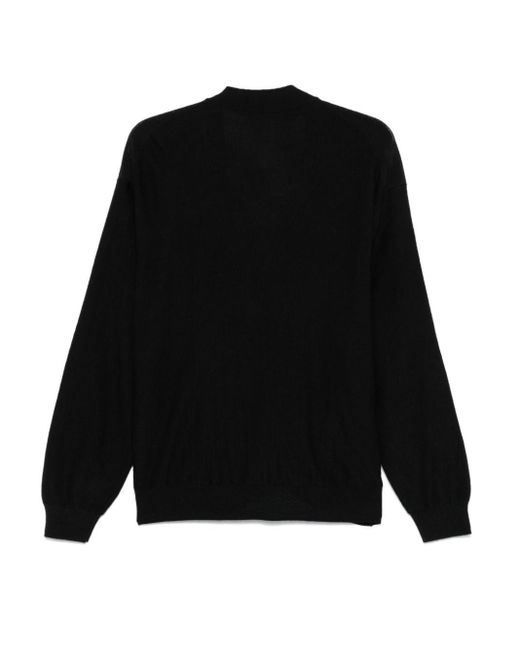 Lemaire Black Twisted Cardigan