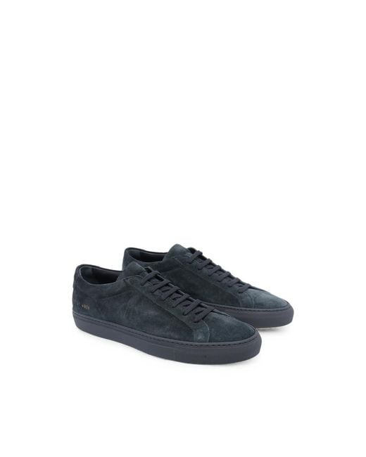Common Projects Blue Achilles Premium Sneakers for men