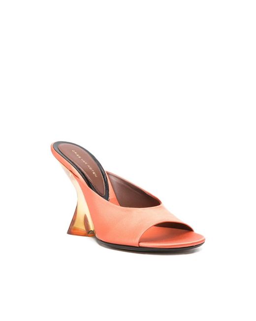 Dries Van Noten Pink Shoes Orange