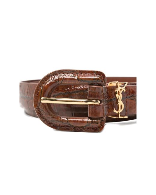 Saint Laurent Brown Belts
