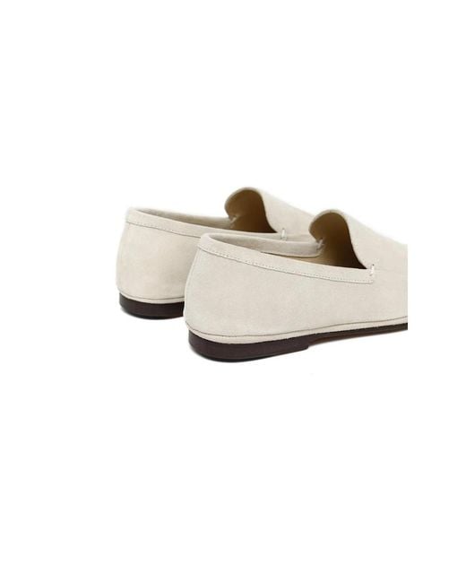 Lemaire White Loafers