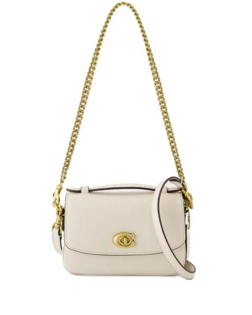 COACH White Cassie 17 Crossbody Bag