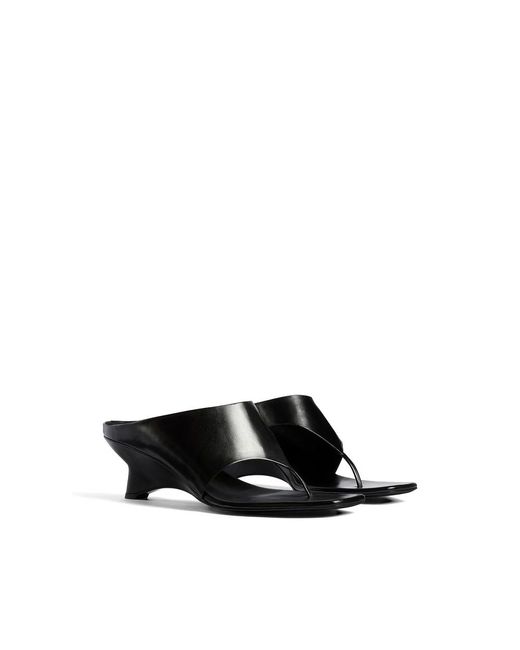 Khaite Black Marlow Mules