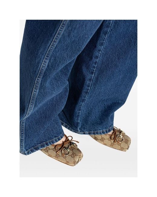 Gucci Natural Ballerinas