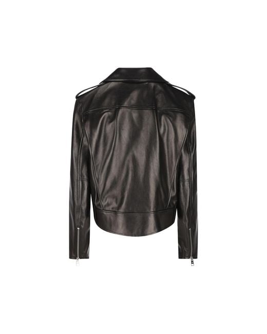 Balenciaga Black Biker Leather Jacket