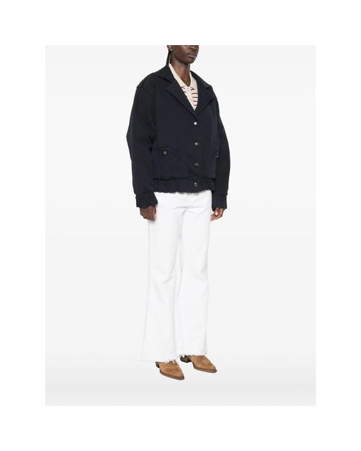 Blazé Milano Blue Button-Up Jacket