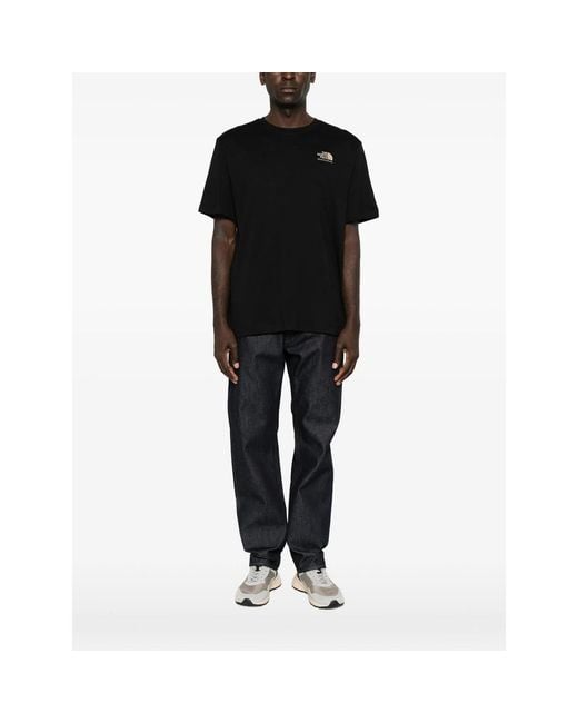 The North Face Black Graphic-Print T-Shirt for men