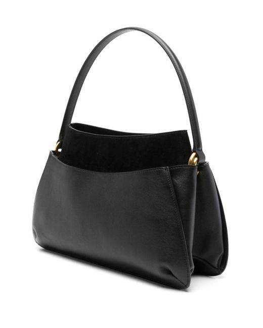 Neous Black Erid Leather Shoulder Bag