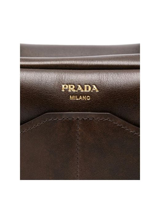 Prada Brown Shoulder Bags