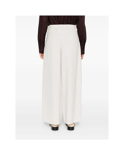 Max Mara White Trousers
