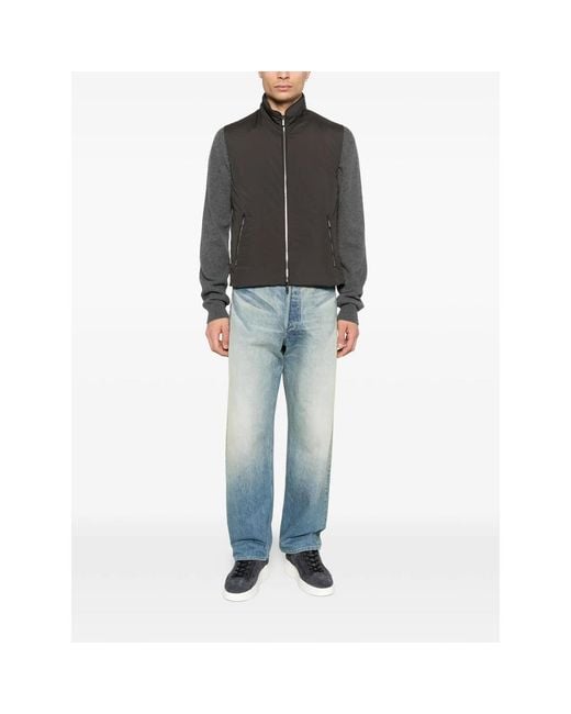Moorer Black Senio-Skt Gilet for men