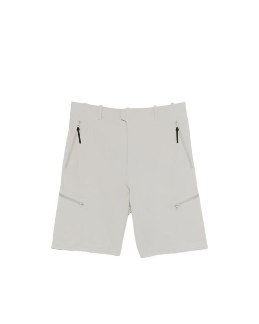 Hiking Patrol Gray Edge Lt Zip Pocket Shorts for men