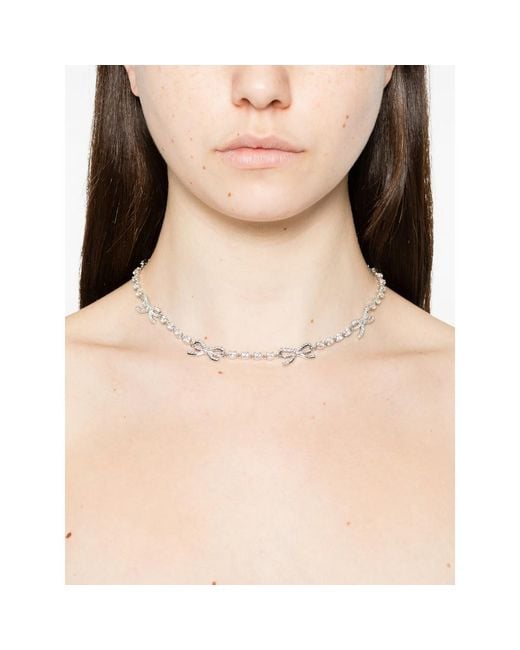 Self-Portrait Metallic Necklaces