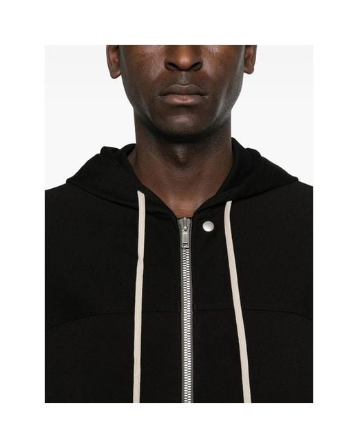 Rick Owens Black Windbreaker Jacket for men