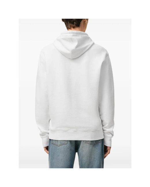 AMI White Hoodies for men