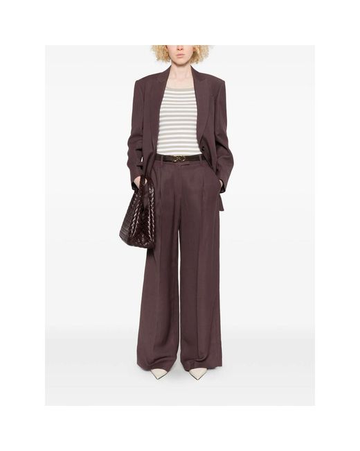 Brunello Cucinelli Purple Trousers