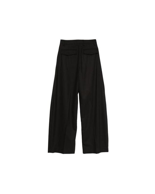 Thelatest Black Billie Wide-Leg Trousers