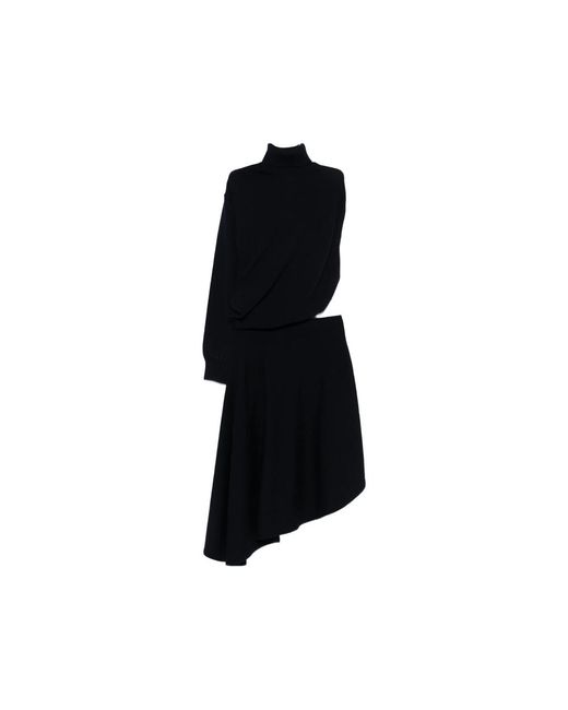 Alaïa Black Alaã¯A Dresses