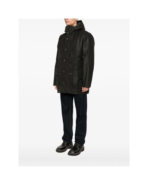 Barbour Black Outerwears for men