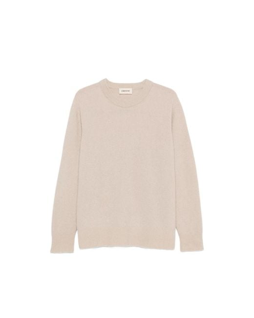 Atomo Factory Natural Crew-Neck Sweater for men