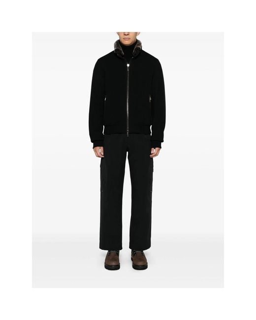 Moorer Black Bellati-Mrw Jacket for men