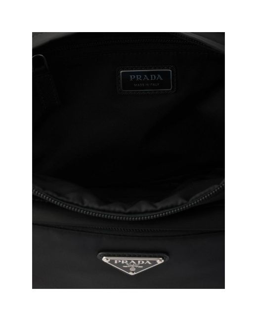 Prada Black Shoulder Bags for men