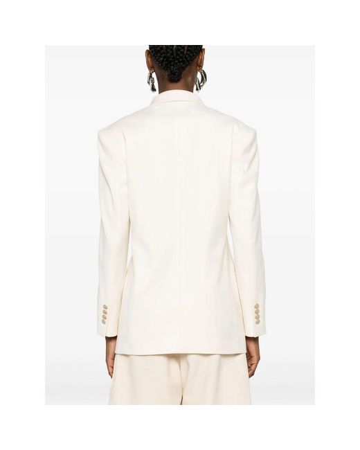 Eraldo Natural Double-Breasted Blazer