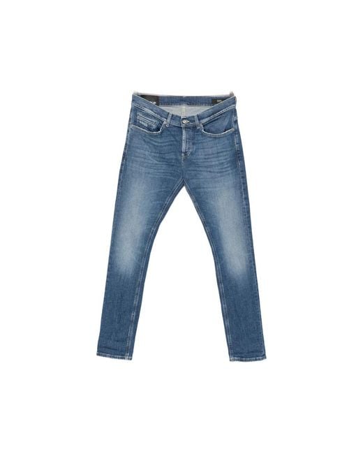 Dondup Blue George Faded Jeans for men