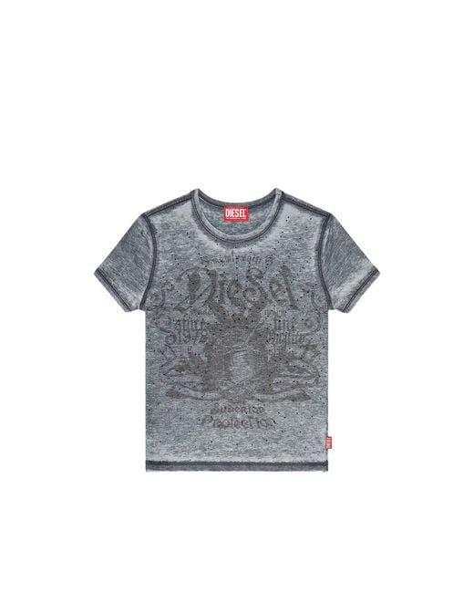 DIESEL Gray T-Shirt
