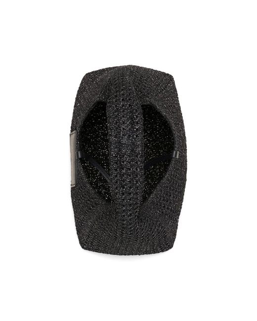Marc Jacobs Black Tote Bag Crochet Knit