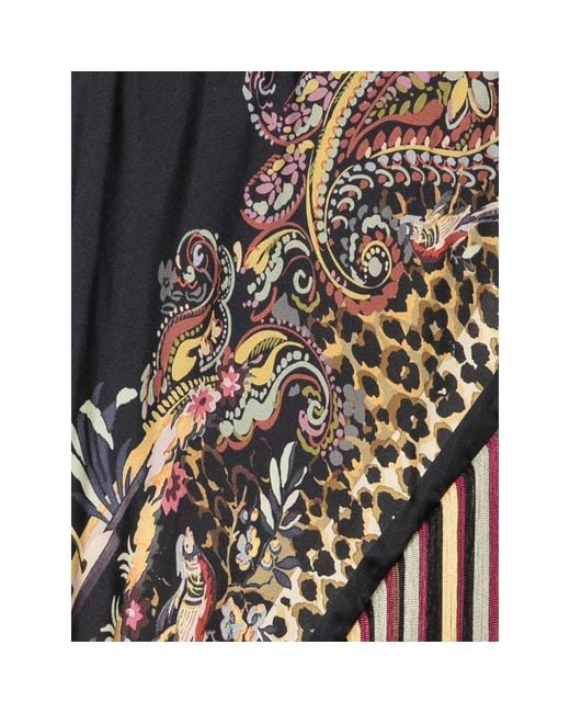 Etro Brown Scarves