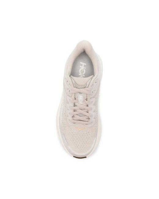Hoka One One White W Bondi 9