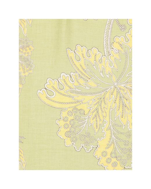 LaDoubleJ Yellow Scarf Floral