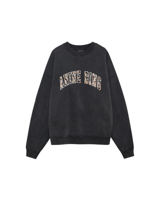 Anine Bing Black Sweatshirts
