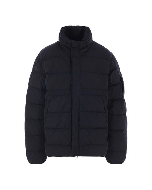 C P Company Blue C. P. Company Quilted Padded Coat for men