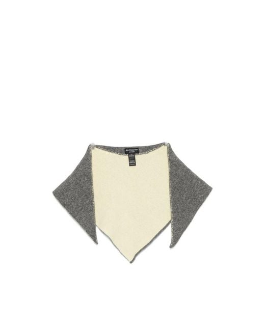 B.B. Wallace Natural B. B. Wallace Triangular Knitted Scarf